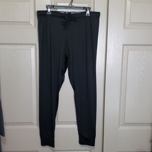Victoria's Secret PINK Ultimate Black Jogger Pants Size Large